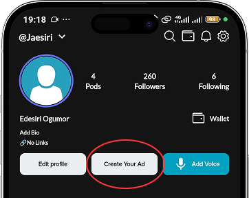 PodPlus creator profile